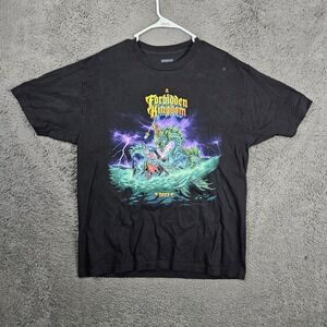 Insomniac Forbidden Kingdom 2023 Music Festival Graphic T-Shirt Black Mens Large